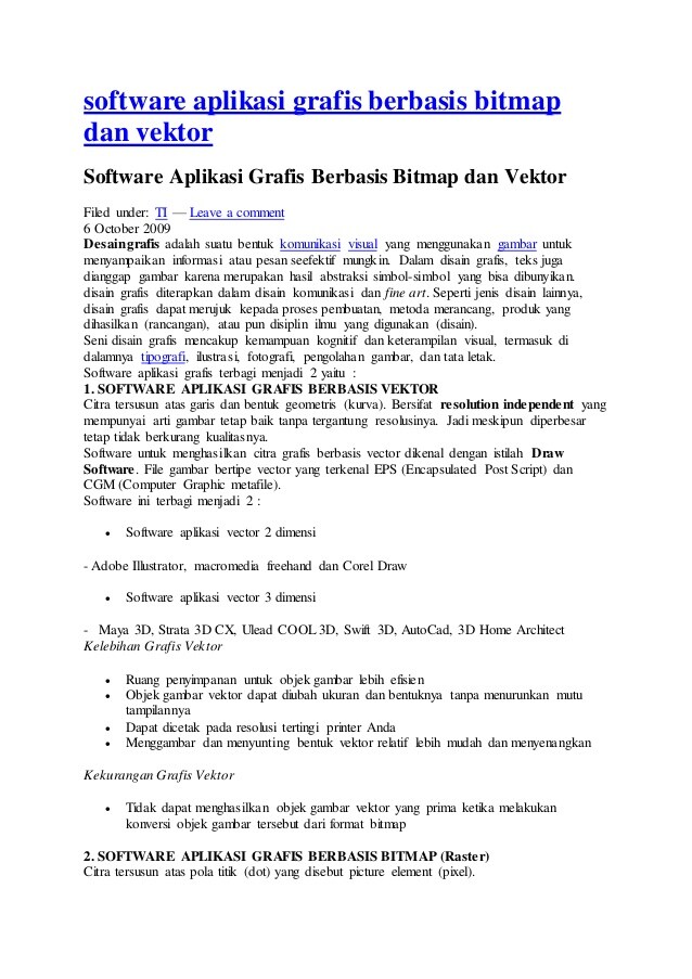 program aplikasi grafis vektor dan bitmap